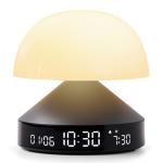 Ceas cu alarma 3in1 Lexon Mina Sunrise, Lampa LED cu 9 culori, Display Digital, 2000mAh, USB-C, Gunmetal 3 - lerato.ro