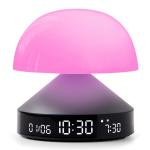 Ceas cu alarma 3in1 Lexon Mina Sunrise, Lampa LED cu 9 culori, Display Digital, 2000mAh, USB-C, Gunmetal 7 - lerato.ro
