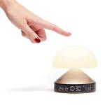 Ceas cu alarma 3in1 Lexon Mina Sunrise, Lampa LED cu 9 culori, Display Digital, 2000mAh, USB-C, Gold 12 - lerato.ro