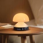 Ceas cu alarma 3in1 Lexon Mina Sunrise, Lampa LED cu 9 culori, Display Digital, 2000mAh, USB-C, Gold 16 - lerato.ro