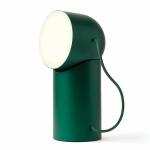 Lampa LED Lexon Orbe, Luminozitate ajustabila, 3000-7000K, 4000mAh, Autonomie 48h, IPX4, USB-C, Dark Green 2 - lerato.ro