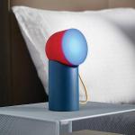 Lampa LED Lexon Orbe, Luminozitate ajustabila, 3000-7000K, 4000mAh, Autonomie 48h, IPX4, USB-C, Albastru / Rosu 14 - lerato.ro