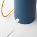 Lampa LED Lexon Orbe, Luminozitate ajustabila, 3000-7000K, 4000mAh, Autonomie 48h, IPX4, USB-C, Albastru / Rosu 15 - lerato.ro