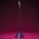 Lampa LED Lexon Steli Bell, Luminozitate ajustabila, Autonomie 10h, IPX4, USB-C, Light Blue 14 - lerato.ro