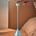 Lampa LED Lexon Steli Bell, Luminozitate ajustabila, Autonomie 10h, IPX4, USB-C, Light Blue 16 - lerato.ro