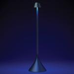 Lampa LED Lexon Steli Bell, Luminozitate ajustabila, Autonomie 10h, IPX4, USB-C, Light Blue 11 - lerato.ro