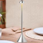 Lampa LED Lexon Steli Dome, Luminozitate ajustabila, Autonomie 10h, IPX4, USB-C, Silver 15 - lerato.ro