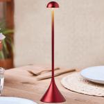 Lampa LED Lexon Steli Dome, Luminozitate ajustabila, Autonomie 10h, IPX4, USB-C, Dark Red 15 - lerato.ro