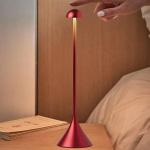 Lampa LED Lexon Steli Dome, Luminozitate ajustabila, Autonomie 10h, IPX4, USB-C, Dark Red 16 - lerato.ro