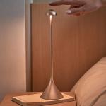 Lampa LED Lexon Steli Dome, Luminozitate ajustabila, Autonomie 10h, IPX4, USB-C, Gold 15 - lerato.ro