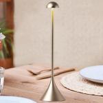 Lampa LED Lexon Steli Dome, Luminozitate ajustabila, Autonomie 10h, IPX4, USB-C, Gold 16 - lerato.ro