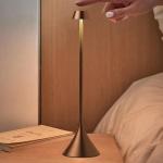 Lampa LED Lexon Steli Shade, Luminozitate ajustabila, Autonomie 10h, IPX4, USB-C, Maro 16 - lerato.ro