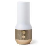 Lampa LED 3in1 Lexon Terrace, Difuzor Bluetooth, Functie Powerbank, 4000mAh, Autonomie 24h, 2xUSB-A, 1x USB-C, Gold 2 - lerato.ro