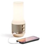 Lampa LED 3in1 Lexon Terrace, Difuzor Bluetooth, Functie Powerbank, 4000mAh, Autonomie 24h, 2xUSB-A, 1x USB-C, Gold 17 - lerato.ro