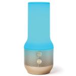 Lampa LED 3in1 Lexon Terrace, Difuzor Bluetooth, Functie Powerbank, 4000mAh, Autonomie 24h, 2xUSB-A, 1x USB-C, Gold 8 - lerato.ro