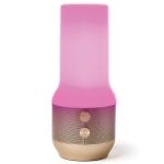 Lampa LED 3in1 Lexon Terrace, Difuzor Bluetooth, Functie Powerbank, 4000mAh, Autonomie 24h, 2xUSB-A, 1x USB-C, Gold 10 - lerato.ro