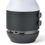 Lampa LED 3in1 Lexon Terrace, Difuzor Bluetooth, Functie Powerbank, 4000mAh, Autonomie 24h, 2xUSB-A, 1x USB-C, Gri 15 - lerato.ro