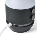 Lampa LED 3in1 Lexon Terrace, Difuzor Bluetooth, Functie Powerbank, 4000mAh, Autonomie 24h, 2xUSB-A, 1x USB-C, Gri 16 - lerato.ro