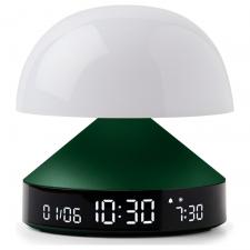 Sisteme, Kit-uri si Senzori Smart Home, Ceas cu alarma 3in1 Lexon Mina Sunrise, Lampa LED cu 9 culori, Display Digital, 2000mAh, USB-C, Dark Green, lerato.ro