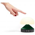 Ceas cu alarma 3in1 Lexon Mina Sunrise, Lampa LED cu 9 culori, Display Digital, 2000mAh, USB-C, Dark Green 10 - lerato.ro