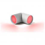 Set 2 lampi LED Ray Light, Lumina cu 7 culori, Autonomie 6h, IPX4, USB-C, Silver 7 - lerato.ro