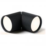 Set 2 lampi LED Ray Light, Lumina cu 7 culori, Autonomie 6h, IPX4, USB-C, Negru 2 - lerato.ro