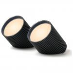 Set 2 lampi LED Ray Light, Lumina cu 7 culori, Autonomie 6h, IPX4, USB-C, Negru 11 - lerato.ro