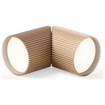 Set 2 lampi LED Ray Light, Lumina cu 7 culori, Autonomie 6h, IPX4, USB-C, Gold 2 - lerato.ro