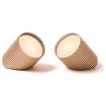 Set 2 lampi LED Ray Light, Lumina cu 7 culori, Autonomie 6h, IPX4, USB-C, Gold 12 - lerato.ro