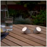 Set 2 lampi LED Ray Light, Lumina cu 7 culori, Autonomie 6h, IPX4, USB-C, Gold 15 - lerato.ro