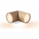 Set 2 lampi LED Ray Light, Lumina cu 7 culori, Autonomie 6h, IPX4, USB-C, Gold 4 - lerato.ro