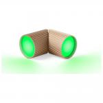 Set 2 lampi LED Ray Light, Lumina cu 7 culori, Autonomie 6h, IPX4, USB-C, Gold 5 - lerato.ro