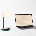 Lampa LED Lexon Bubble, 15W, Lumina cu 7 culori, Autonomie 6h, USB-C, Dark Green 9 - lerato.ro