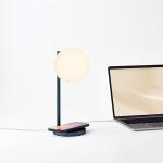 Lampa LED Lexon Bubble, 15W, Lumina cu 7 culori, Autonomie 6h, USB-C, Dark Blue 12 - lerato.ro