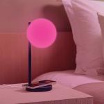 Lampa LED Lexon Bubble, 15W, Lumina cu 7 culori, Autonomie 6h, USB-C, Dark Blue 15 - lerato.ro