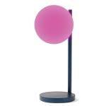 Lampa LED Lexon Bubble, 15W, Lumina cu 7 culori, Autonomie 6h, USB-C, Dark Blue 8 - lerato.ro