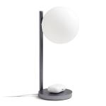 Lampa LED Lexon Bubble, 15W, Lumina cu 7 culori, Autonomie 6h, USB-C, Gunmetal 10 - lerato.ro