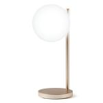 Lampa LED Lexon Bubble, 15W, Lumina cu 7 culori, Autonomie 6h, USB-C, Gold 2 - lerato.ro