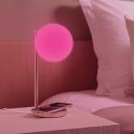 Lampa LED Lexon Bubble, 15W, Lumina cu 7 culori, Autonomie 6h, USB-C, Gold 14 - lerato.ro