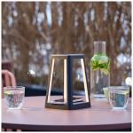 Lampa LED 2in1 Lexon Orbe Lantern cu Incarcator Wireless, Lumina cu 9 culori,  5000mAh, Autonomie 8h, IPX4, USB-C, Negru 3 - lerato.ro