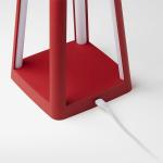 Lampa LED 2in1 Lexon Orbe Lantern cu Incarcator Wireless, Lumina cu 9 culori,  5000mAh, Autonomie 8h, IPX4, USB-C, Dark Red 13 - lerato.ro