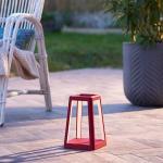 Lampa LED 2in1 Lexon Orbe Lantern cu Incarcator Wireless, Lumina cu 9 culori,  5000mAh, Autonomie 8h, IPX4, USB-C, Dark Red 14 - lerato.ro