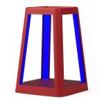 Lampa LED 2in1 Lexon Orbe Lantern cu Incarcator Wireless, Lumina cu 9 culori,  5000mAh, Autonomie 8h, IPX4, USB-C, Dark Red 9 - lerato.ro