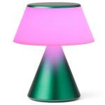Lampa LED Lexon Luma M, Lumina cu 9 culori, 900mAh, Autonomie 4h, IPX4, USB-C, Dark Green 6 - lerato.ro