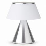 Lampa LED Lexon Luma M, Lumina cu 9 culori, 900mAh, Autonomie 4h, IPX4, USB-C, Silver 2 - lerato.ro