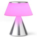 Lampa LED Lexon Luma M, Lumina cu 9 culori, 900mAh, Autonomie 4h, IPX4, USB-C, Silver 4 - lerato.ro