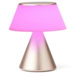 Lampa LED Lexon Luma M, Lumina cu 9 culori, 900mAh, Autonomie 4h, IPX4, USB-C, Gold 6 - lerato.ro