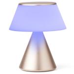 Lampa LED Lexon Luma M, Lumina cu 9 culori, 900mAh, Autonomie 4h, IPX4, USB-C, Gold 7 - lerato.ro