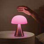 Lampa LED Lexon Mina Audio L, Difuzor Bluetooth 5W, Autonomie 24h, USB-C, Silver 8 - lerato.ro