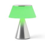 Lampa LED Lexon Luma XL, 5W, 2700-6500K, 4000mAh, Autonomie 12h, IPX4, USB-C, Silver 6 - lerato.ro